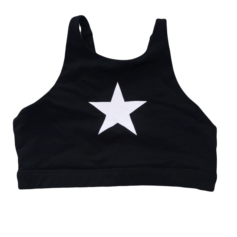 Lunair Australia Star Graphic High Neck
Padded Sports Bra Large